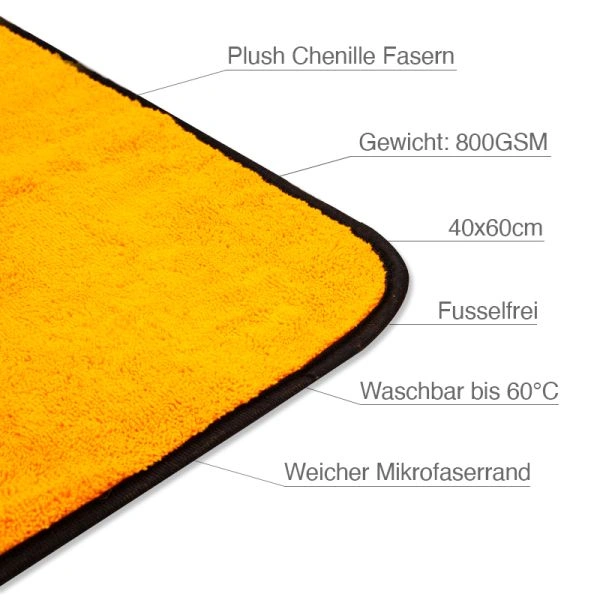 Liquid Elements - Trockentuch Set Orange Baby